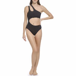 Calvin Klein Women's Standard Shoulder Strap Cut Out Detail One Piece