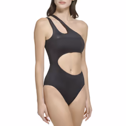 Calvin Klein Women's Standard Shoulder Strap Cut Out Detail One Piece