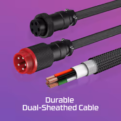 HyperX USB-C Coiled Cable Red-Black
