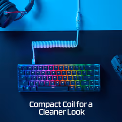 HyperX USB-C Coiled Cable Gray - Additional view 7