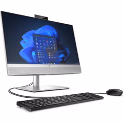 HP EliteOne 840 G9 Intel® Core™ i5 i5-12500 60.5 cm (23.8") 1920 x 1080 pixels Touchscreen All-in-One PC 16 GB DDR5-SDRAM 256 GB SSD Windows 11 Pro Wi-Fi 6E (802.11ax) Silver