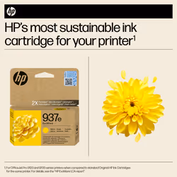 HP 937e EvoMore Yellow Original Ink Cartridge - Additional view 6