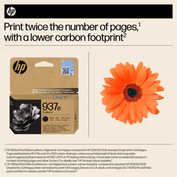 HP 937e EvoMore Black Original Ink Cartridge - Additional view 6