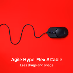 HyperX Pulsefire Haste 2 - Gaming Mouse (Black) - Additional view 5