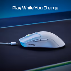 HyperX Pulsefire Haste 2 - Wireless Gaming Mouse (White) - Additional view 5