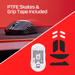 HyperX Pulsefire Haste 2 - Wireless Gaming Mouse (White) - Additional view 8