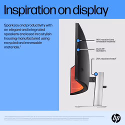 HP E45c G5 DQHD Curved Monitor - Additional view 8