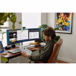 HP E45c G5 DQHD Curved Monitor - Additional view 6