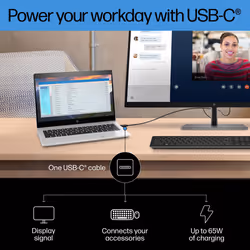 HP E32k G5 4K USB-C Monitor - Additional view 7