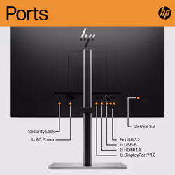 HP E-Series E24 G5 FHD Monitor - Additional view 6