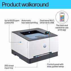 HP Color LaserJet Pro 3202dw - Additional view 4