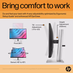 HP E24 G5 FHD PVC Free Monitor - Additional view 5