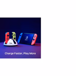 HyperX ChargePlay Quad 2 Charger USB Red, White - Additional view 6