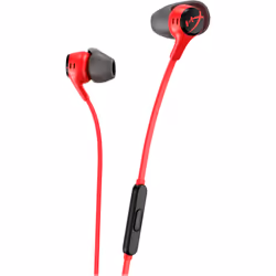 Cloud Earbuds II RED, Wired, 20 - 20000 Hz, Gaming, 20 g, Headset, Red