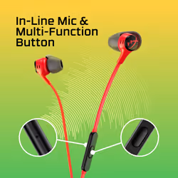 HyperX Cloud Earbuds II RED - Additional view 5