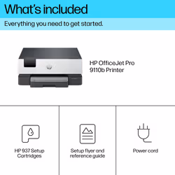 HP OfficeJet Pro 9110b Wireless Color Printer, Two-sided printing - Additional view 5