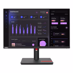 Lenovo ThinkVision T24i-30 LED display 60.5 cm (23.8") 1920 x 1080 pixels Full HD Black - Additional view 5