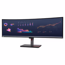 Lenovo ThinkVision P49w-30 LED display 124.5 cm (49") 5120 x 1440 pixels DQHD Black - Additional view 4