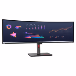 Lenovo ThinkVision P49w-30 LED display 124.5 cm (49") 5120 x 1440 pixels DQHD Black - Additional view 5