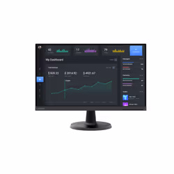 Lenovo D24-40 computer monitor 60.5 cm (23.8") 1920 x 1080 pixels Full HD Black
