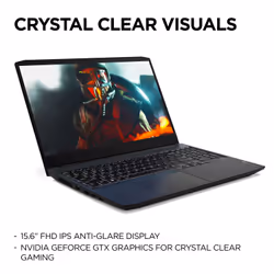 Lenovo IdeaPad Gaming 3 Intel® Core™ i5 i5-11320H Laptop 39.6 cm (15.6") Full HD 8 GB DDR4-SDRAM 512 GB SSD NVIDIA® GeForce® GTX 1650 Wi-Fi 6 (802.11ax) Windows 11 Home UK English Black