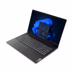 Lenovo V15 G4 AMN AMD Athlon Silver 7120U Laptop 39.6 cm (15.6") Full HD 8 GB LPDDR5-SDRAM 256 GB SSD Wi-Fi 5 (802.11ac) Windows 11 Pro Italian Black