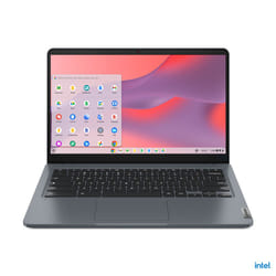 Lenovo 14e Chromebook Intel® N N100 35.6 cm (14") Full HD 4 GB LPDDR5-SDRAM 32 GB eMMC Wi-Fi 6E (802.11ax) ChromeOS UK English Grey