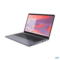 Lenovo 14e Chromebook Intel® N N100 35.6 cm (14") Full HD 4 GB LPDDR5-SDRAM 32 GB eMMC Wi-Fi 6E (802.11ax) ChromeOS UK English Grey