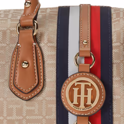 Tommy Hilfiger Jaden Satchel Crossbody Bag  Khaki Tonal