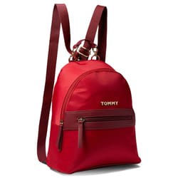 Tommy Hilfiger Kendall II Medium Dome Backpack-Smooth Nylon Tommy Red