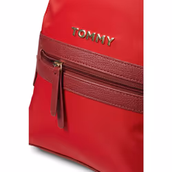 Tommy Hilfiger Kendall II Medium Dome Backpack-Smooth Nylon Tommy Red