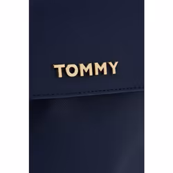 Tommy Hilfiger Kendall II Flap Backpack-Saffiano PVC Tommy Navy One Si