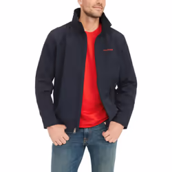 Tommy Hilfiger Men's Lightweight Waterproof Regatta Bomber Jacket Sus