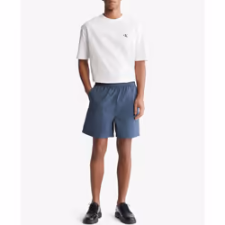 Calvin Klein Men's Poplin Short  Blue Edge