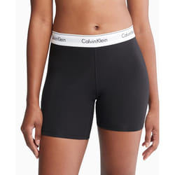 Calvin Klein Womens Modern Cotton Boxer Brief  Black XSmall