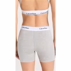 Calvin Klein Women's Modern Cotton Boxer Brief  Grey Heather Medium