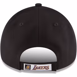 New Era NBA The League 9FORTY Alternate Adjustable Hat Cap One Size Fits All - Los Angeles Lakers Black