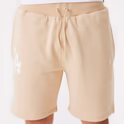 New Era Los Angeles Dodgers League Essentials Jogger Sweat Shorts - Light Beige - XL, Light Beige