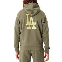 New Era Los Angeles Dodgers League Essentials Pullover Hoody Hoodie - Green - M, Green