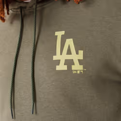 New Era Los Angeles Dodgers League Essentials Pullover Hoody Hoodie - Green - M, Green