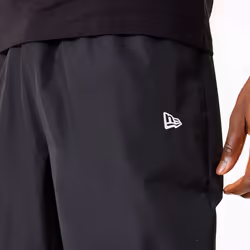 New Era Mens Brooklyn Nets All Over Pattern Panel Joggers Track Pants - Black - XL, Black