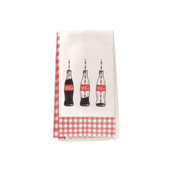Coca-Cola 884975 Coca-Cola Gingham Kitchen Towel Set