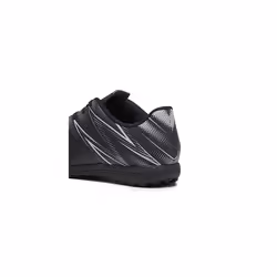 PUMA Attacanto Turf Training Soccer Cleats Sneaker  Black-Silver Mist