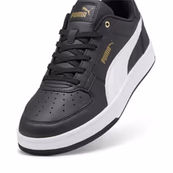 PUMA Men's CAVEN 2.0 Sneaker  Puma Black-Puma White-Gold  8.5