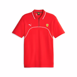 PUMA Men's Standard Ferrari Race Polo  Rosso Corsa AH23  Small