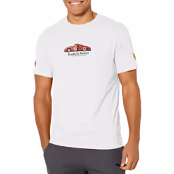 PUMA Men's Scuderia Ferrari Formula 1 Graphic T-Shirt  White  Large