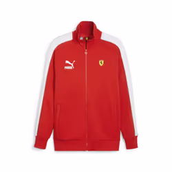 PUMA Mens Scuderia Ferrari Race Mt7 Track Jacket  Rosso Corsa-ss24  XX-Large US
