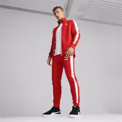 PUMA Mens Scuderia Ferrari Race Mt7 Track Jacket  Rosso Corsa-ss24  XX-Large US