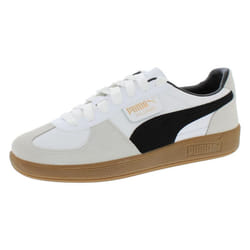 PUMA Palermo Unisex Sneakers  White-Vapor Gray-Gum  11.5 US Women/10 US Men