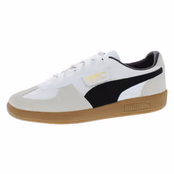 PUMA Palermo Leather Puma White/Vapor Gray/Gum 7.5 B (M)